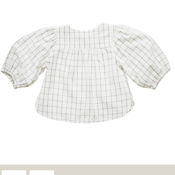 Pink Chicken - Girls Brooke Top in Windowpane! - Picture 2 of 3